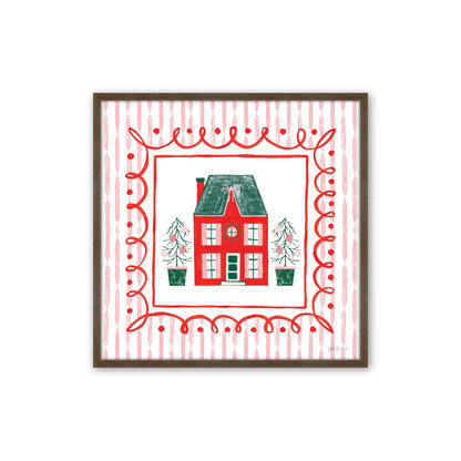 [Color:Walnut], Picture of art in a Walnut frame