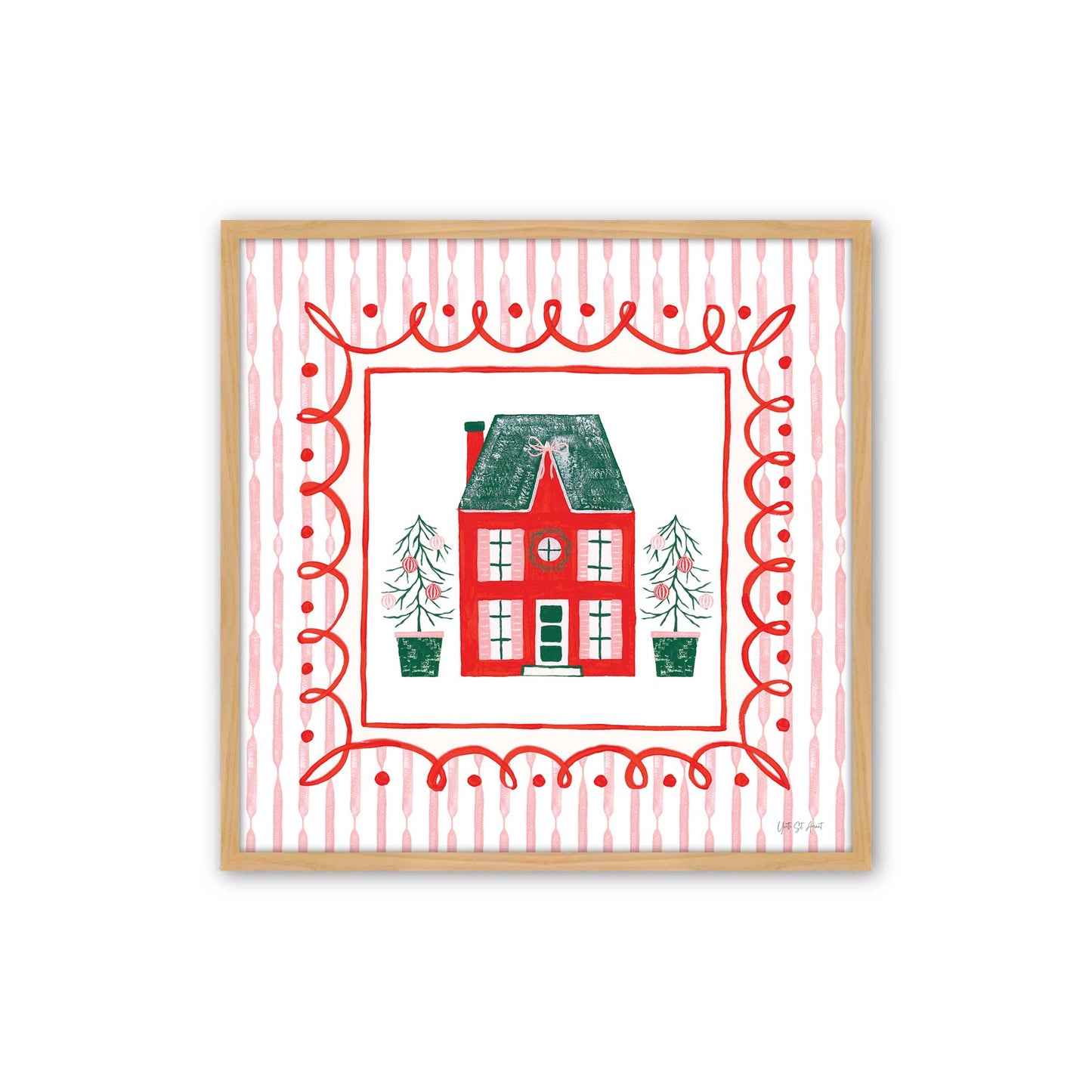 [Color:Espresso], Picture of art in a Espresso frame