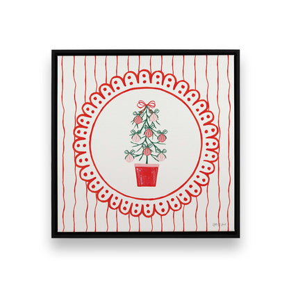 [Color:Satin Black], Picture of art in a Satin Black frame