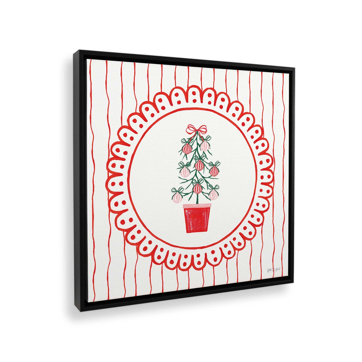 [Color:Satin Black], Picture of the corner of the art