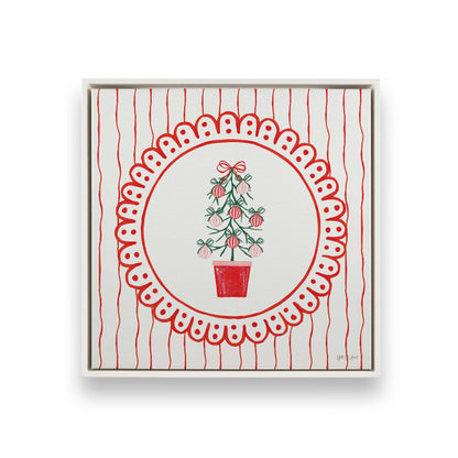 [Color:Opaque White], Picture of art in a White frame