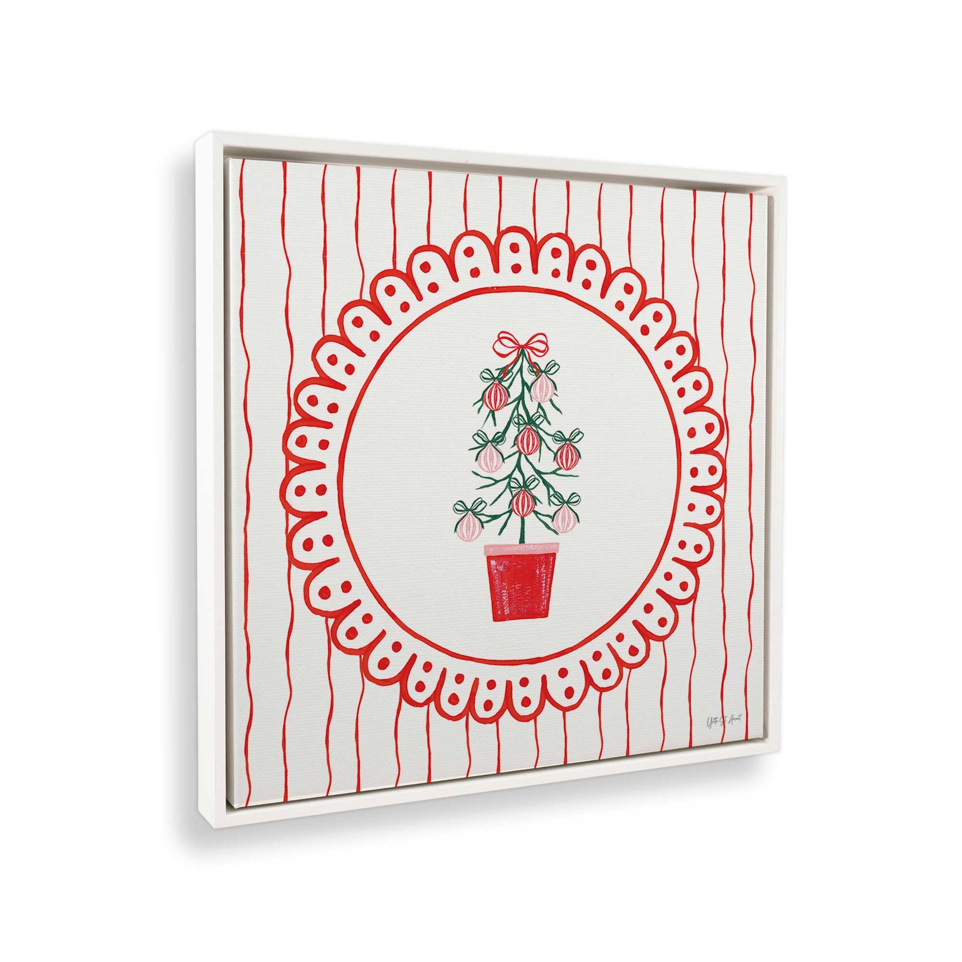 [Color:Opaque White], Picture of the corner of the art