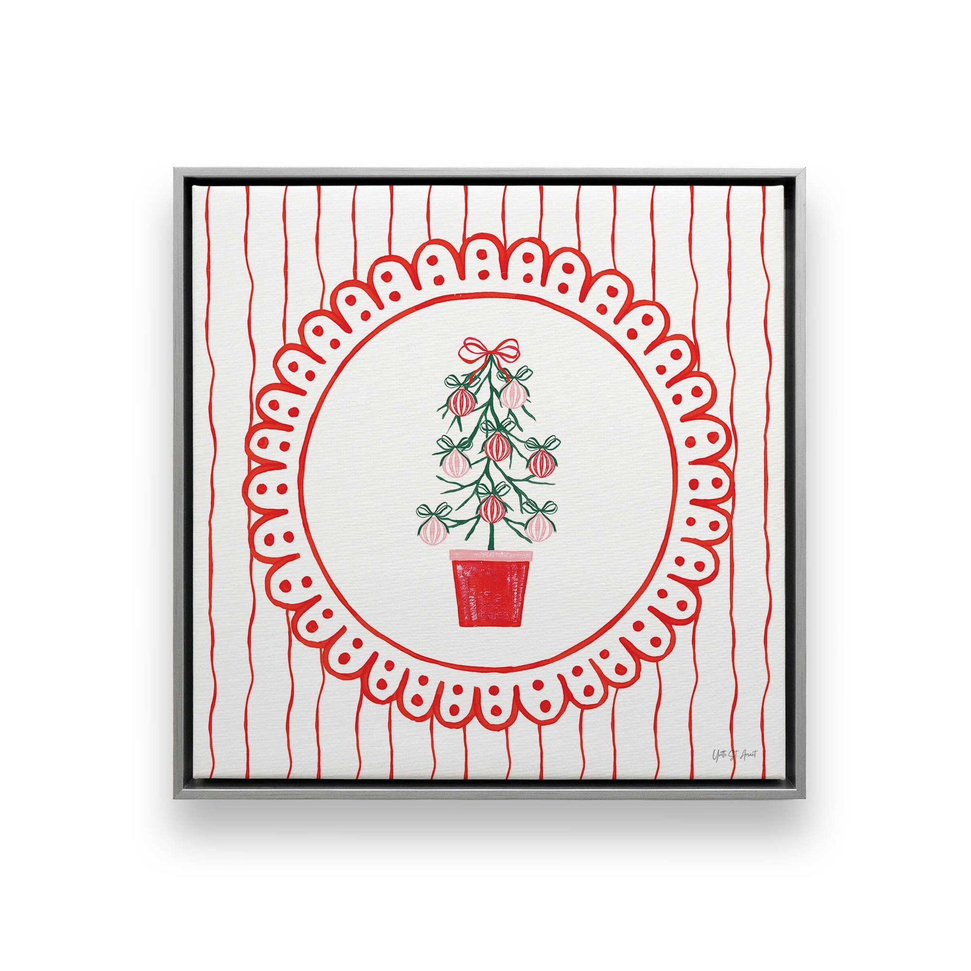 [Color:Polished Chrome], Picture of art in a Polished Chrome frame