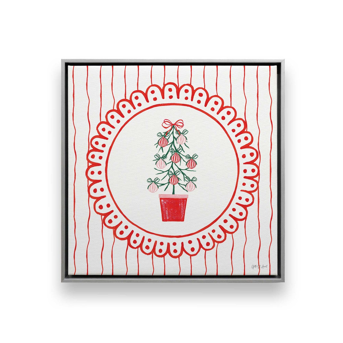 [Color:Polished Chrome], Picture of art in a Polished Chrome frame