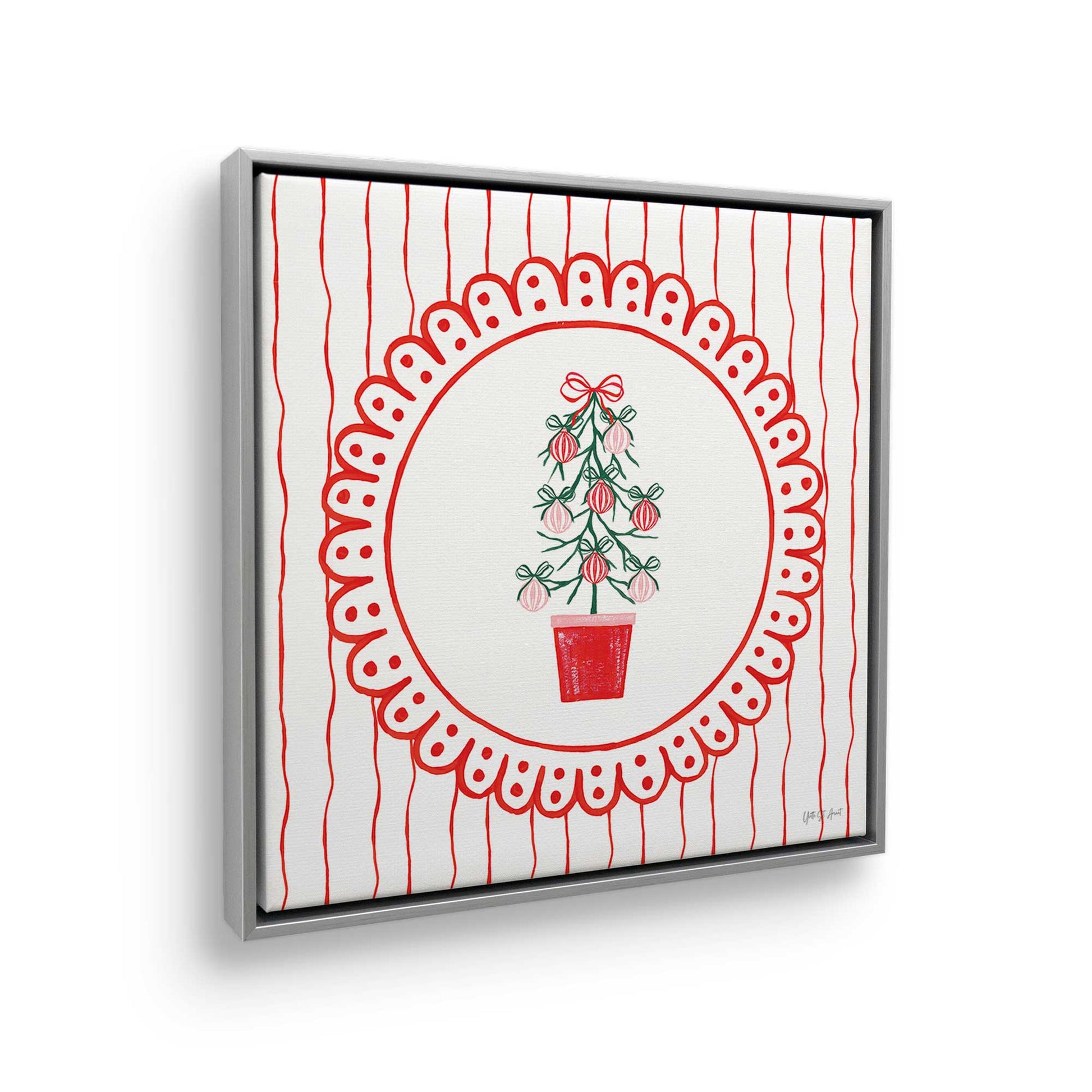 [Color:Polished Chrome], Picture of the corner of the art