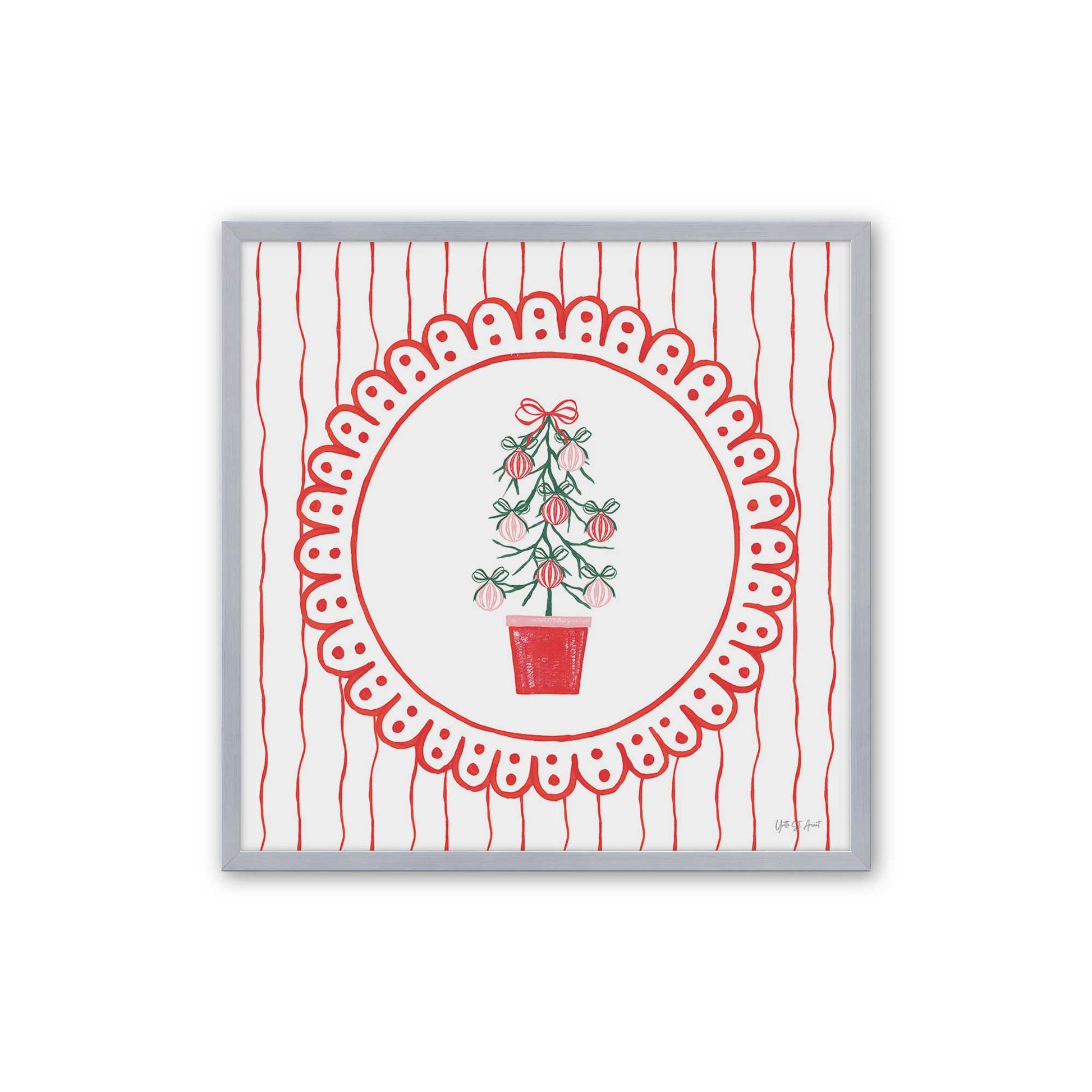 [Color:Polished Chrome], Picture of art in a Polished Chrome frame