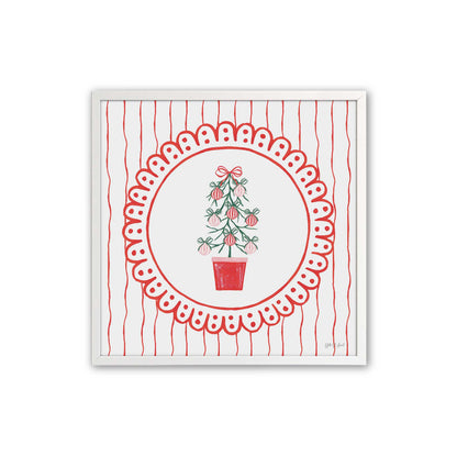 [Color:Opaque White], Picture of art in an Opaque White frame