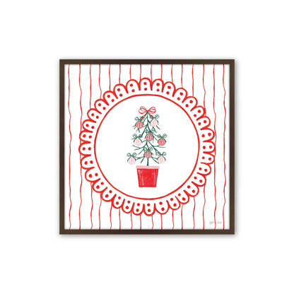 [Color:Belvinder Brown], Picture of art in a Belvinder Brown frame