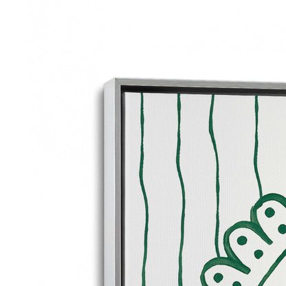 [Color:Polished Chrome], Picture of art in a Polished Chrome frame at an angle