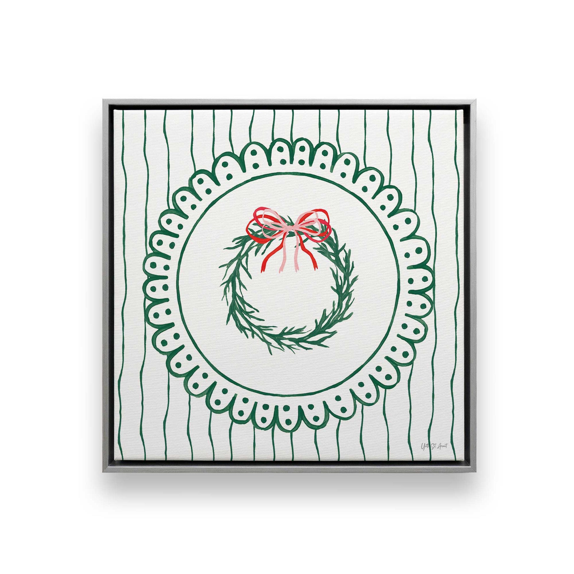 [Color:Polished Chrome], Picture of art in a Polished Chrome frame