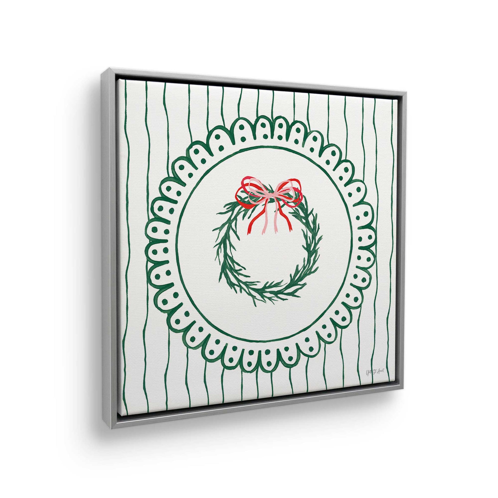 [Color:Polished Chrome], Picture of the corner of the art