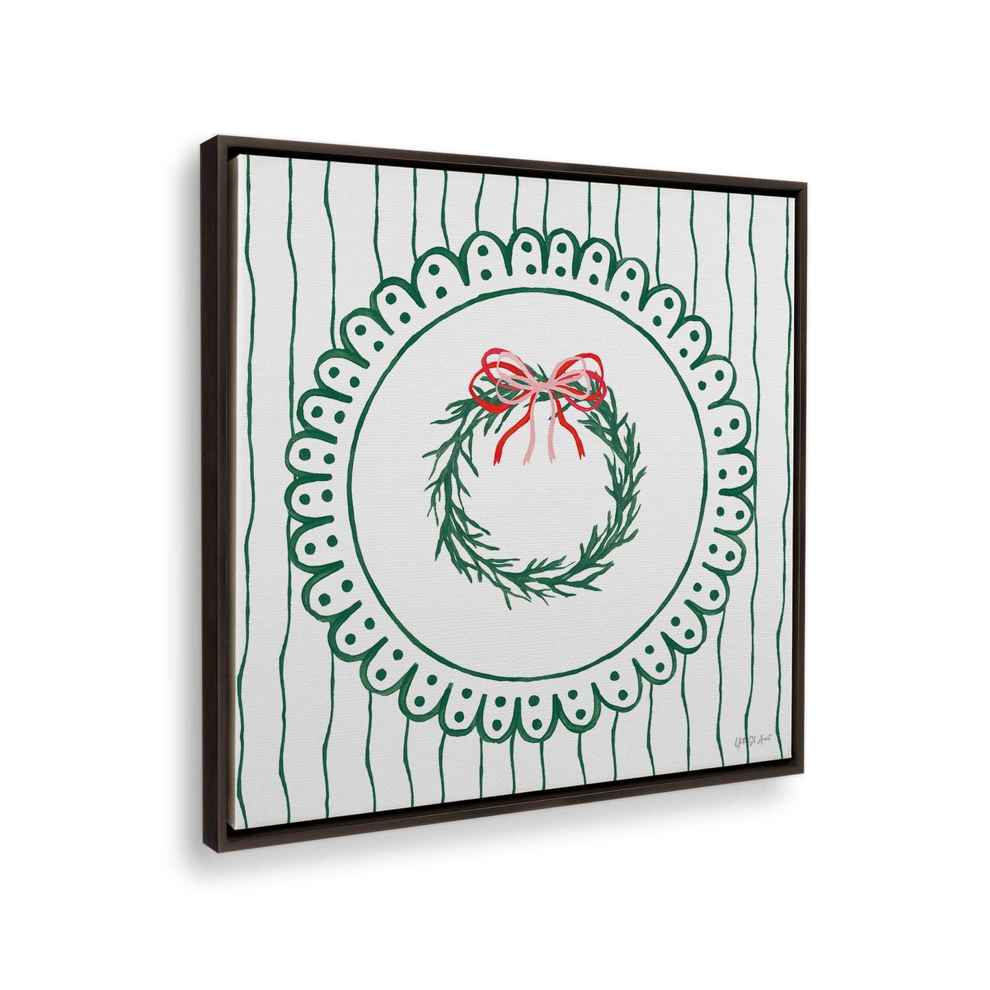 [Color:Espresso], Picture of the corner of the art