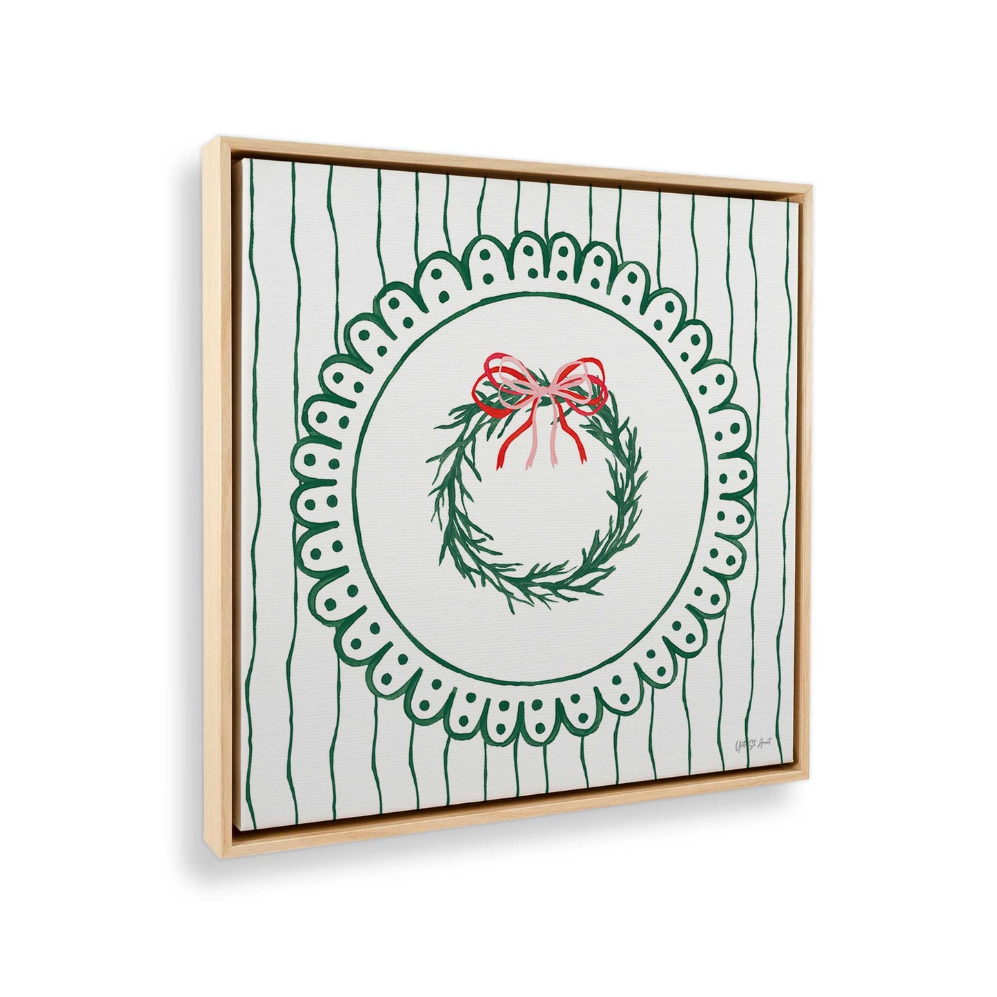 [Color:American Maple], Picture of the corner of the art