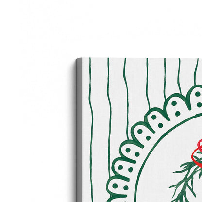 [Color:Stretched Canvas], Picture of the corner of the art