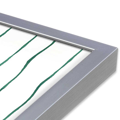 [Color:Polished Chrome], Picture of art in a Polished Chrome frame at an angle