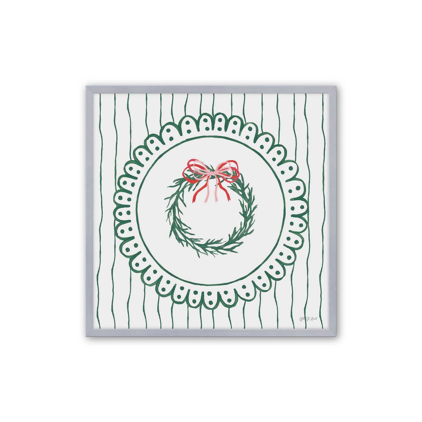 [Color:Polished Chrome], Picture of art in a Polished Chrome frame