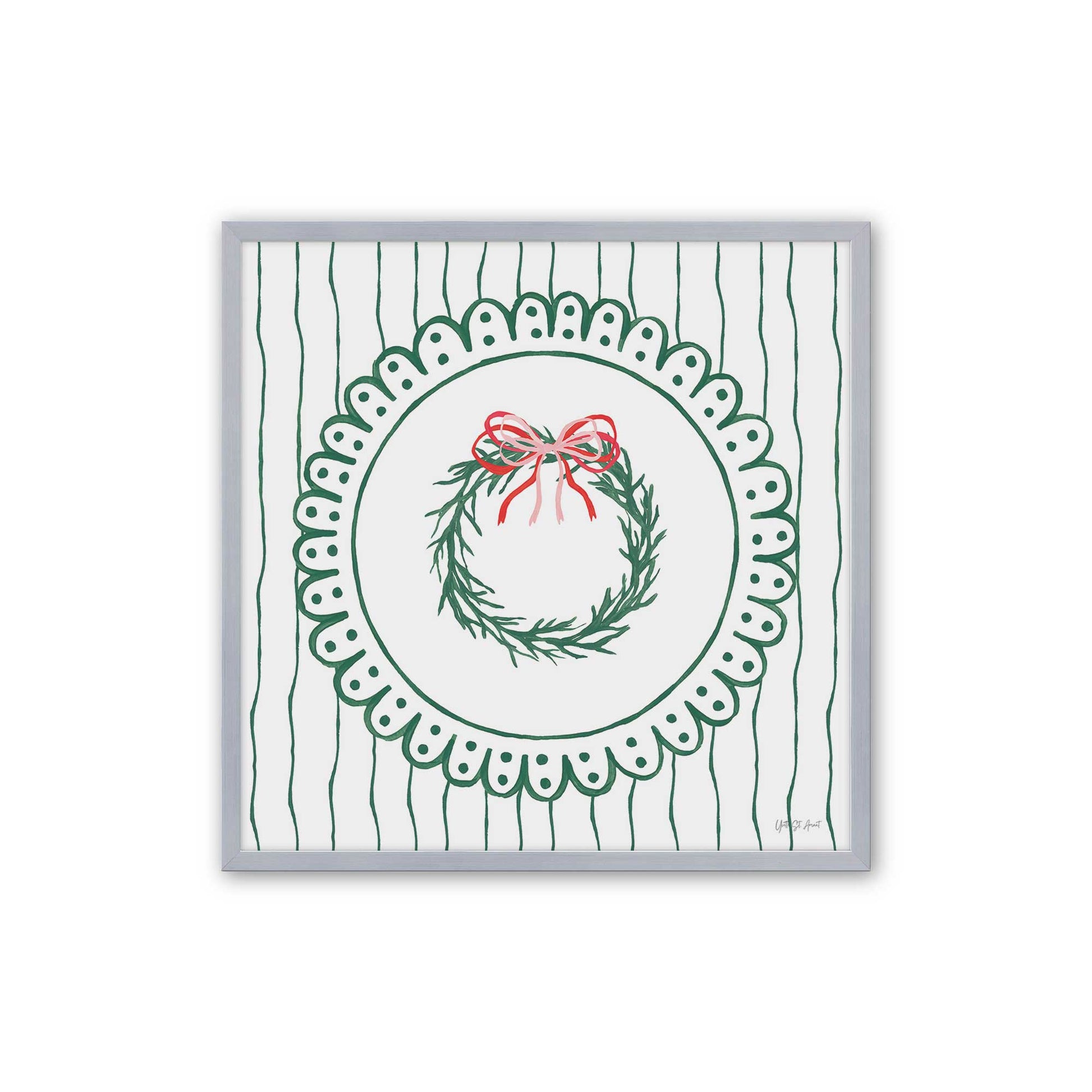 [Color:Polished Chrome], Picture of art in a Polished Chrome frame