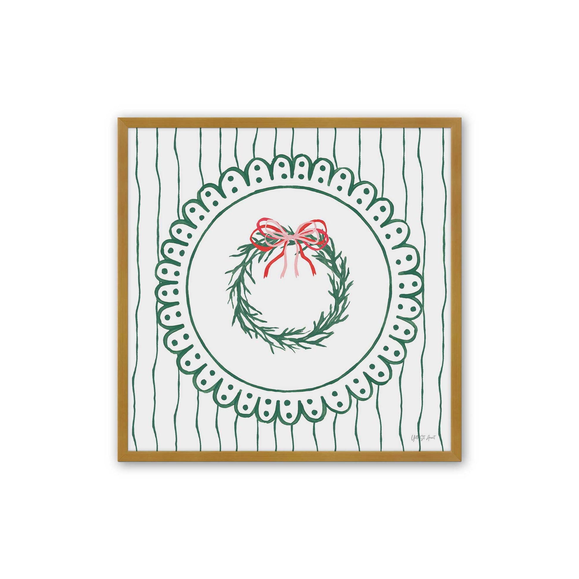 [Color:Polished Gold], Picture of art in a Polished Gold frame