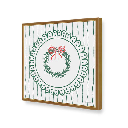 [Color:Polished Gold], Picture of art in a Polished Gold frame of the corner