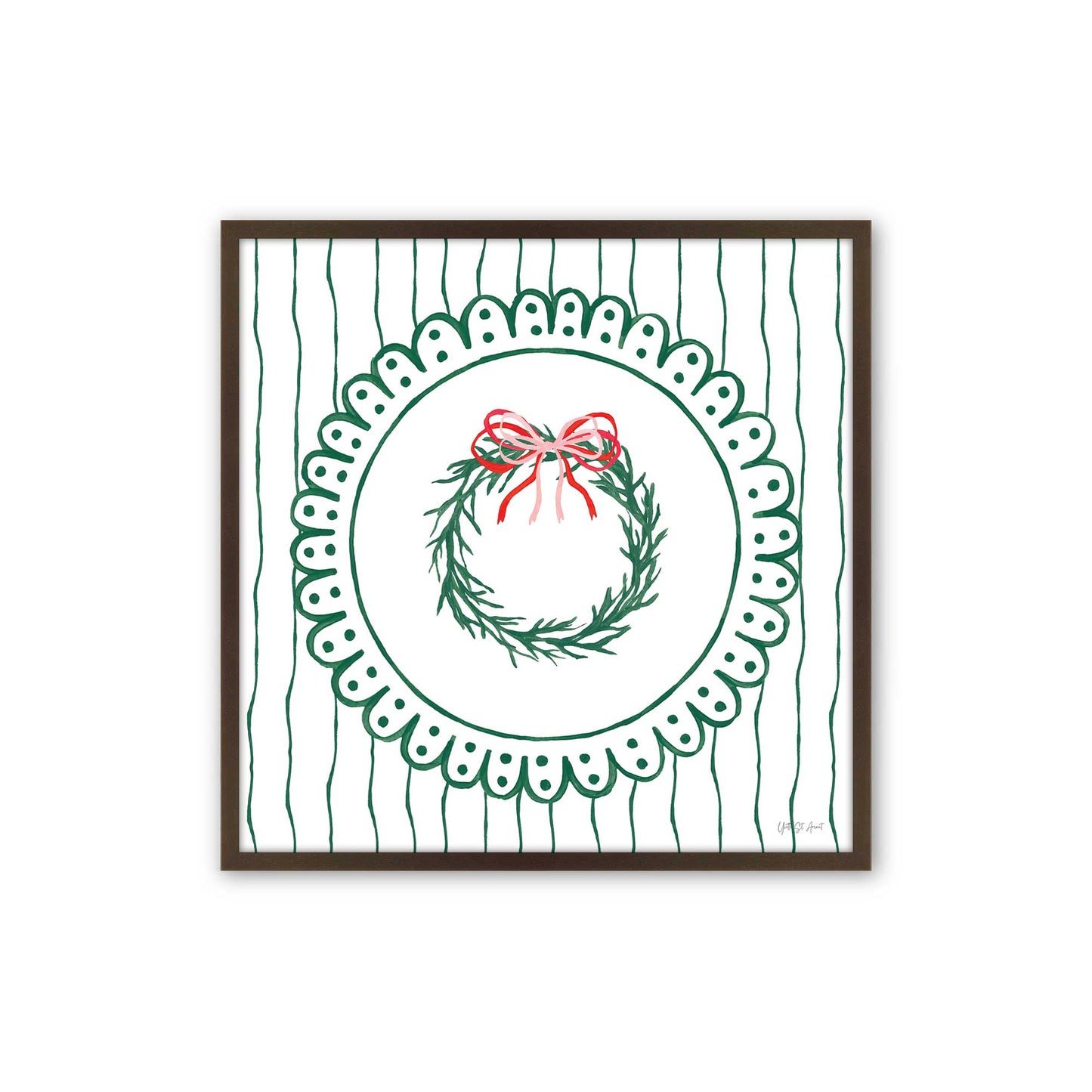 [Color:Espresso], Picture of art in a Espresso frame