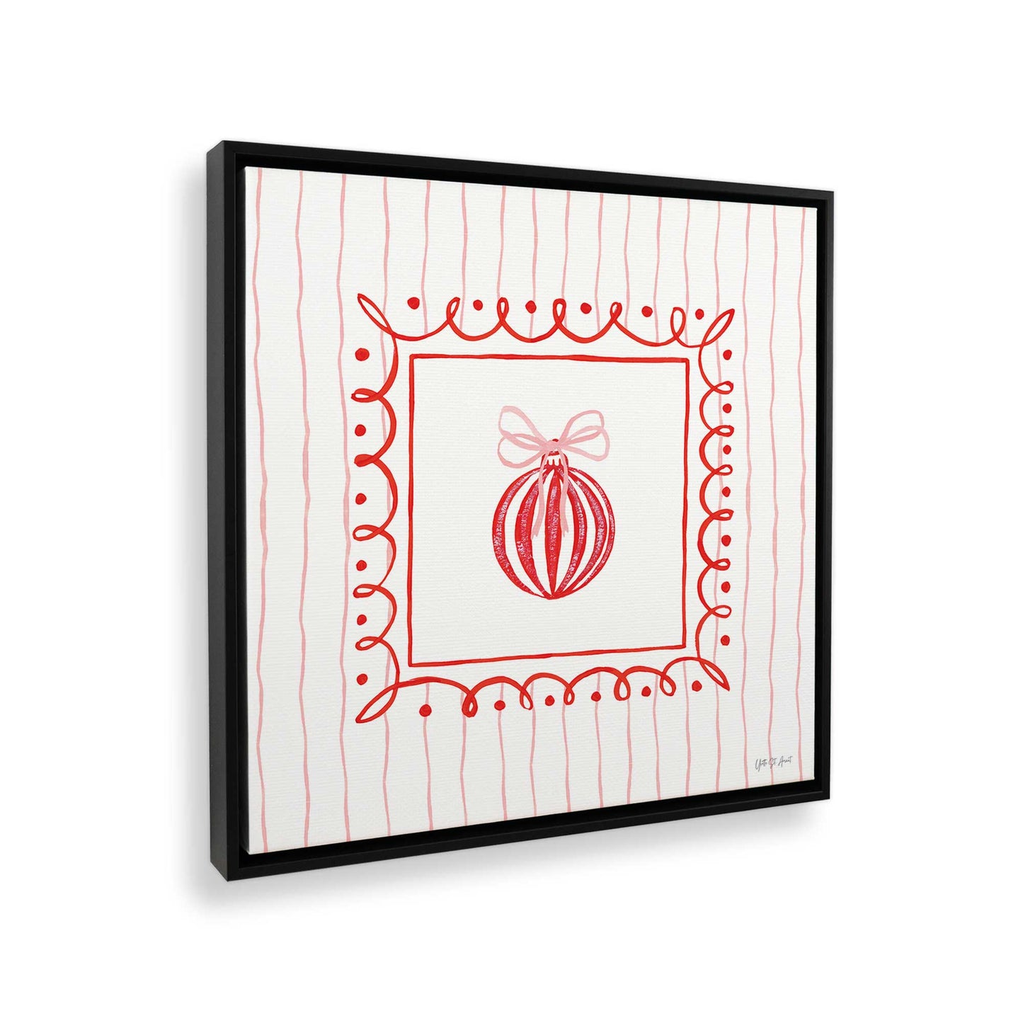 [Color:Satin Black], Picture of the corner of the art