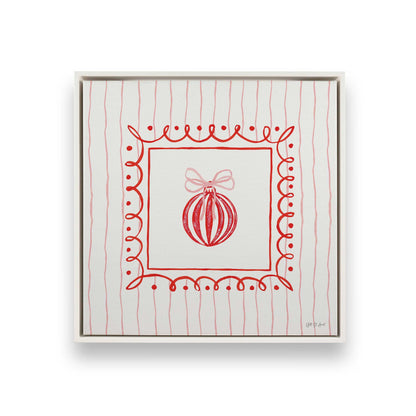 [Color:Opaque White], Picture of art in a White frame