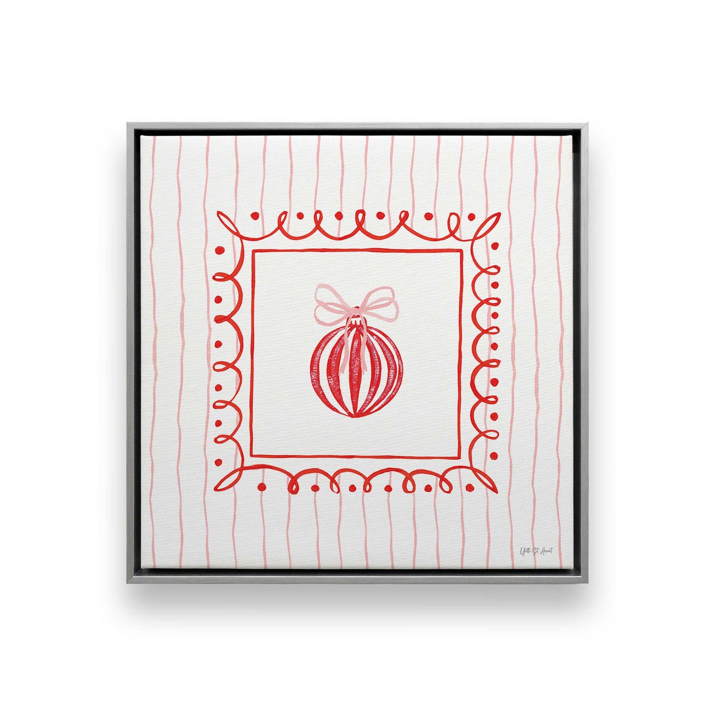 [Color:Polished Chrome], Picture of art in a Polished Chrome frame