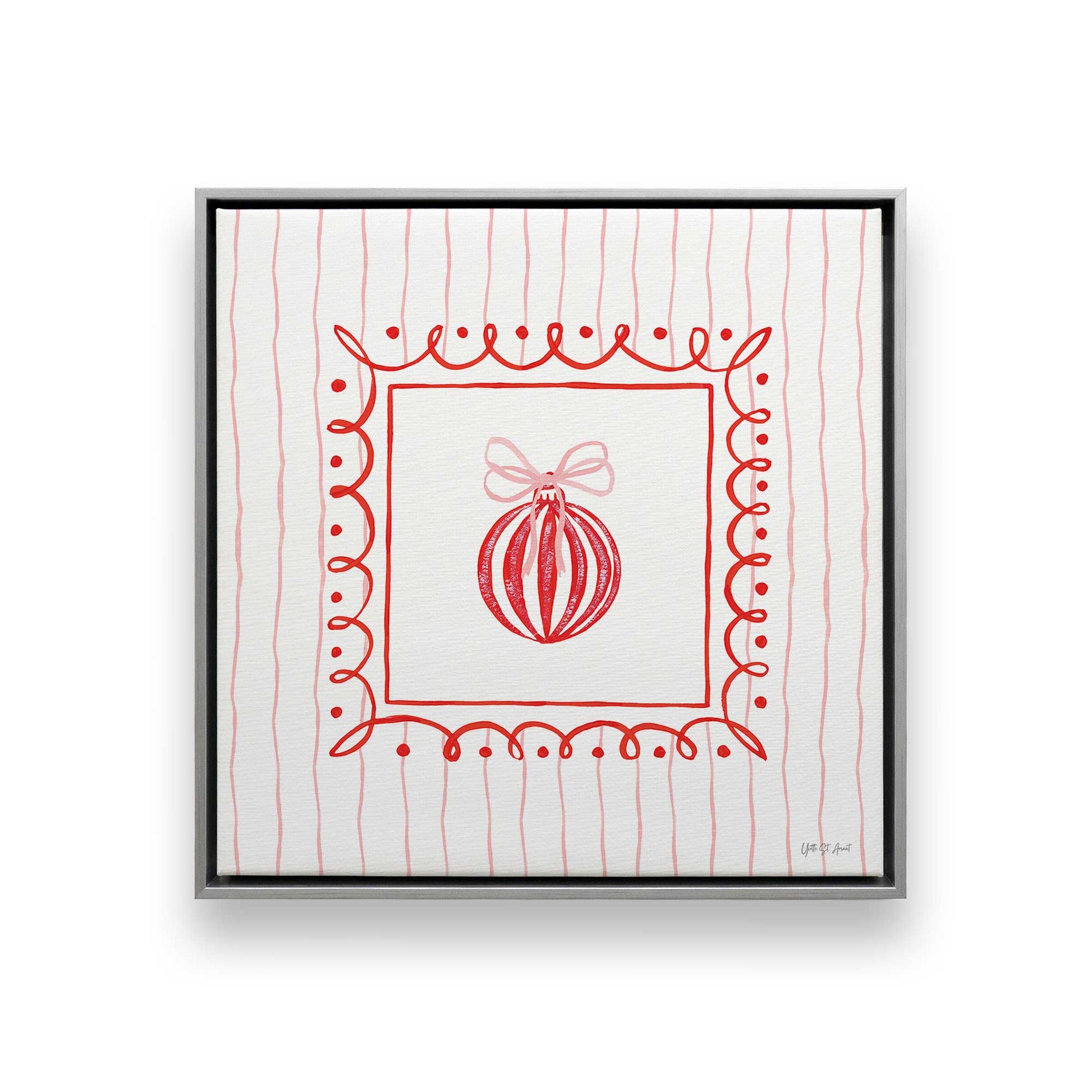 [Color:Polished Chrome], Picture of art in a Polished Chrome frame