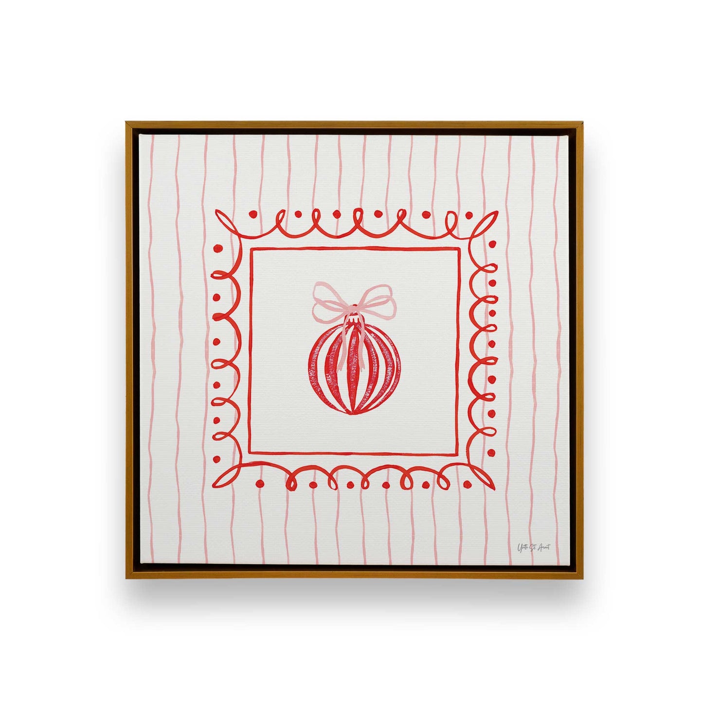 [Color:Polished Gold], Picture of art in a Polished Gold frame