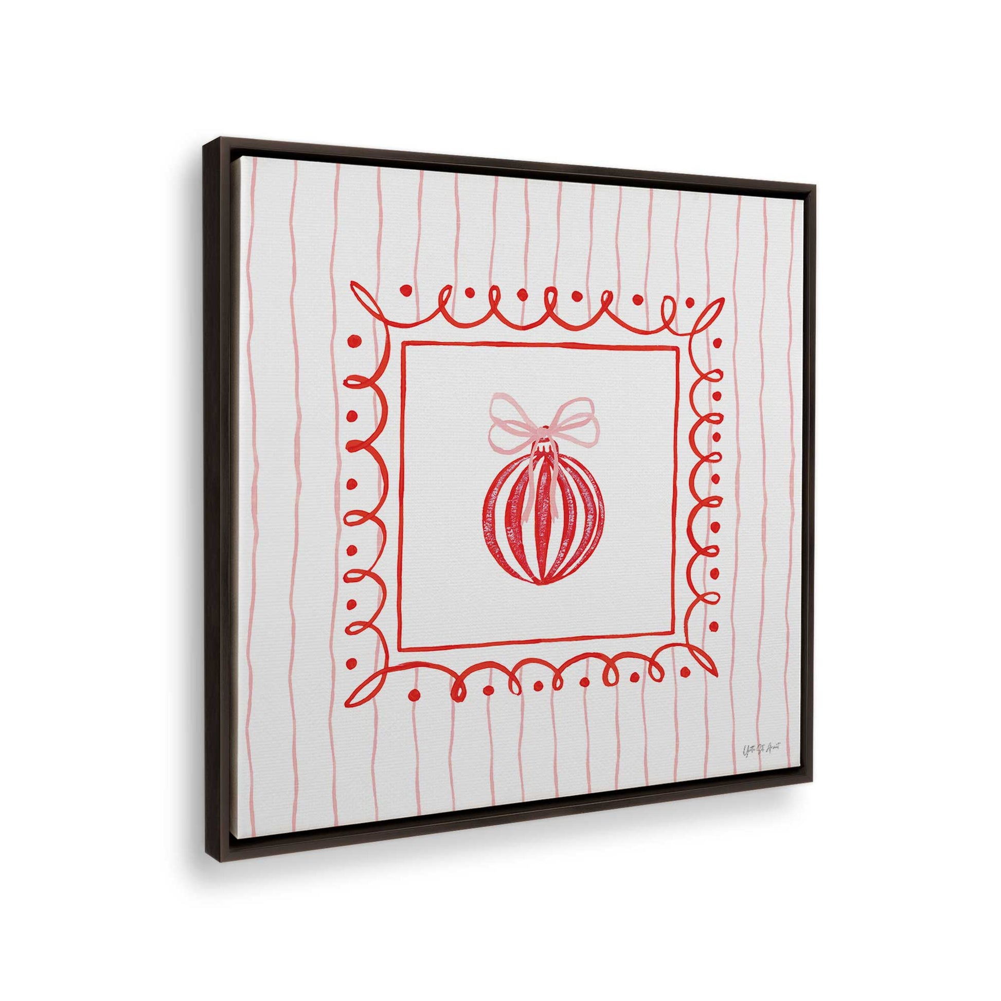 [Color:Espresso], Picture of the corner of the art