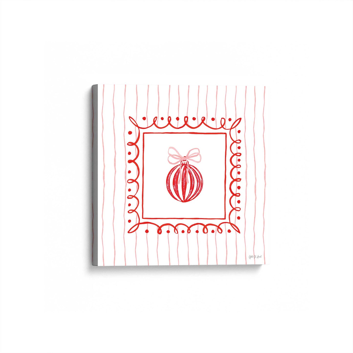 [Color:Stretched Canvas], Picture of art at an angle