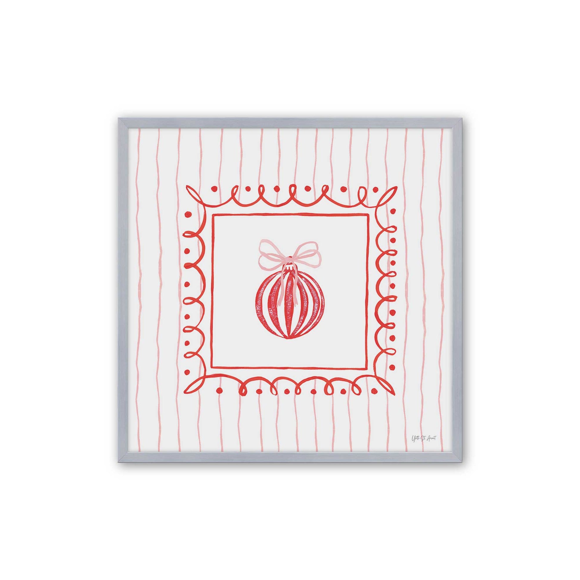 [Color:Polished Chrome], Picture of art in a Polished Chrome frame