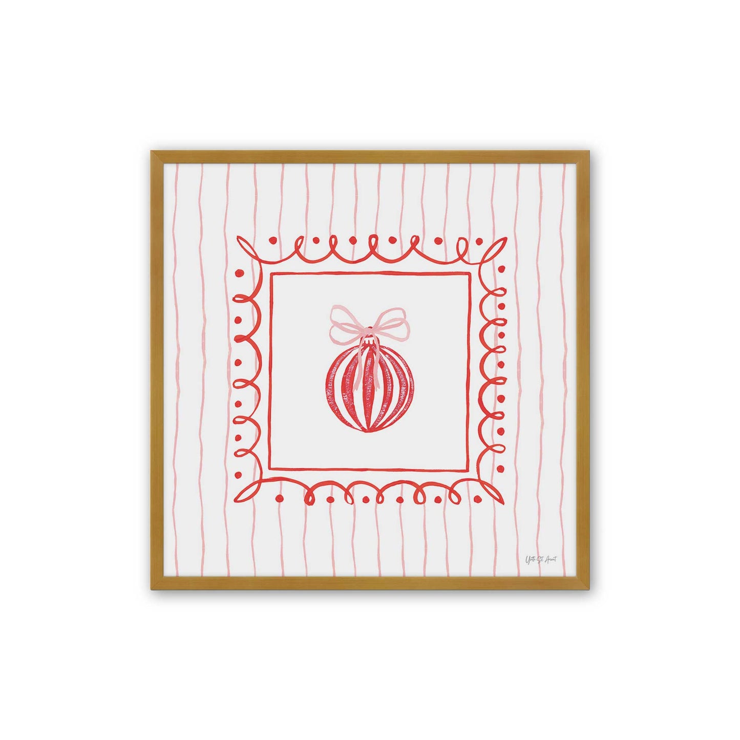 [Color:Polished Gold], Picture of art in a Polished Gold frame