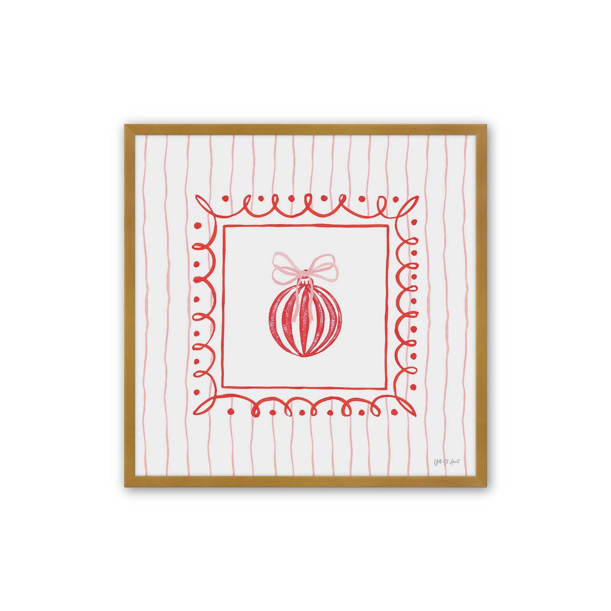 [Color:Polished Gold], Picture of art in a Polished Gold frame