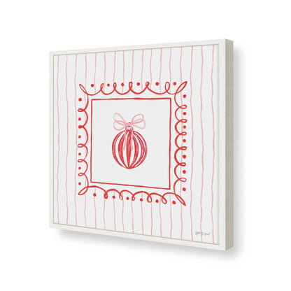 [Color:Opaque White], Picture of art in a Opaque White frame of the corner