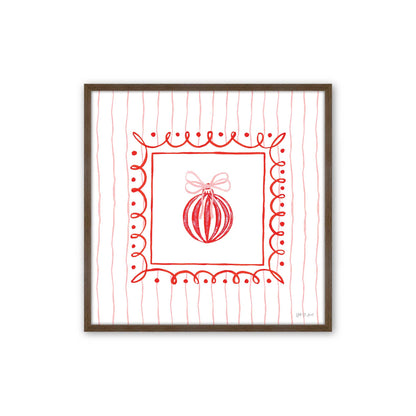 [Color:Walnut], Picture of art in a Walnut frame