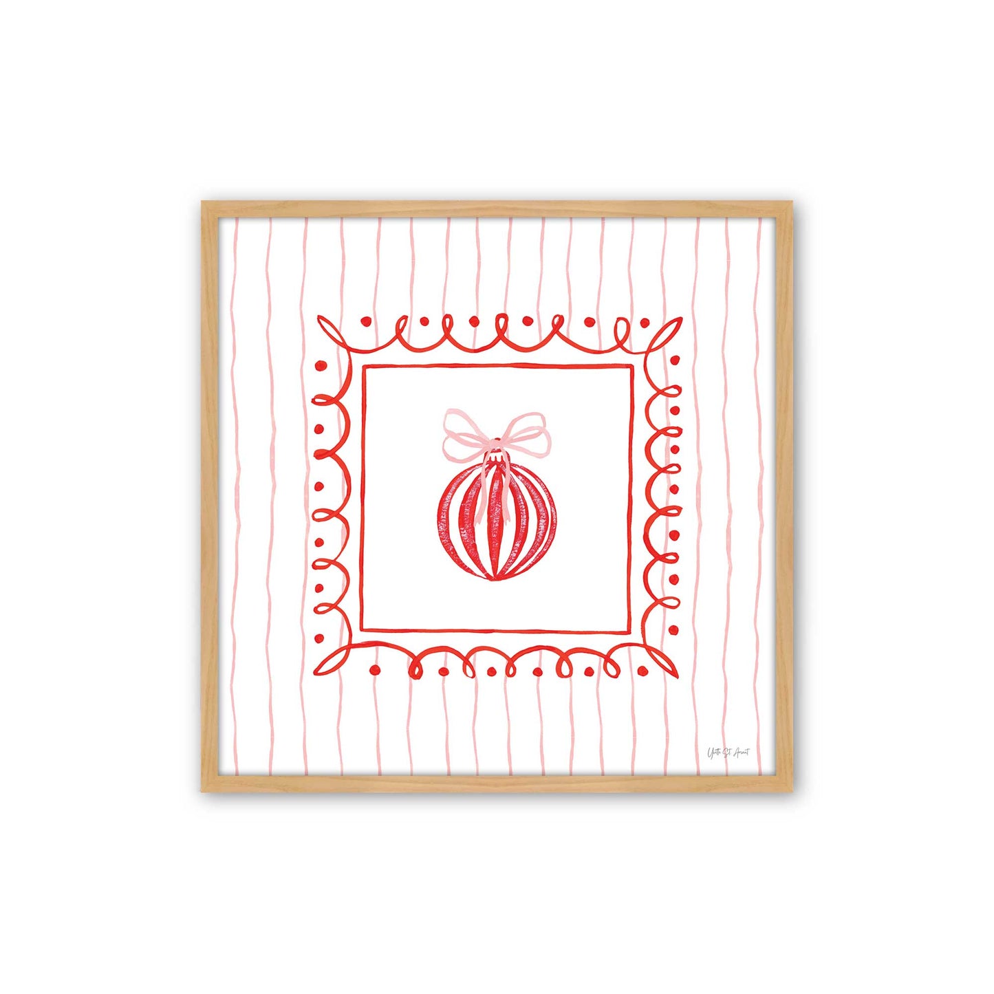 [Color:Espresso], Picture of art in a Espresso frame