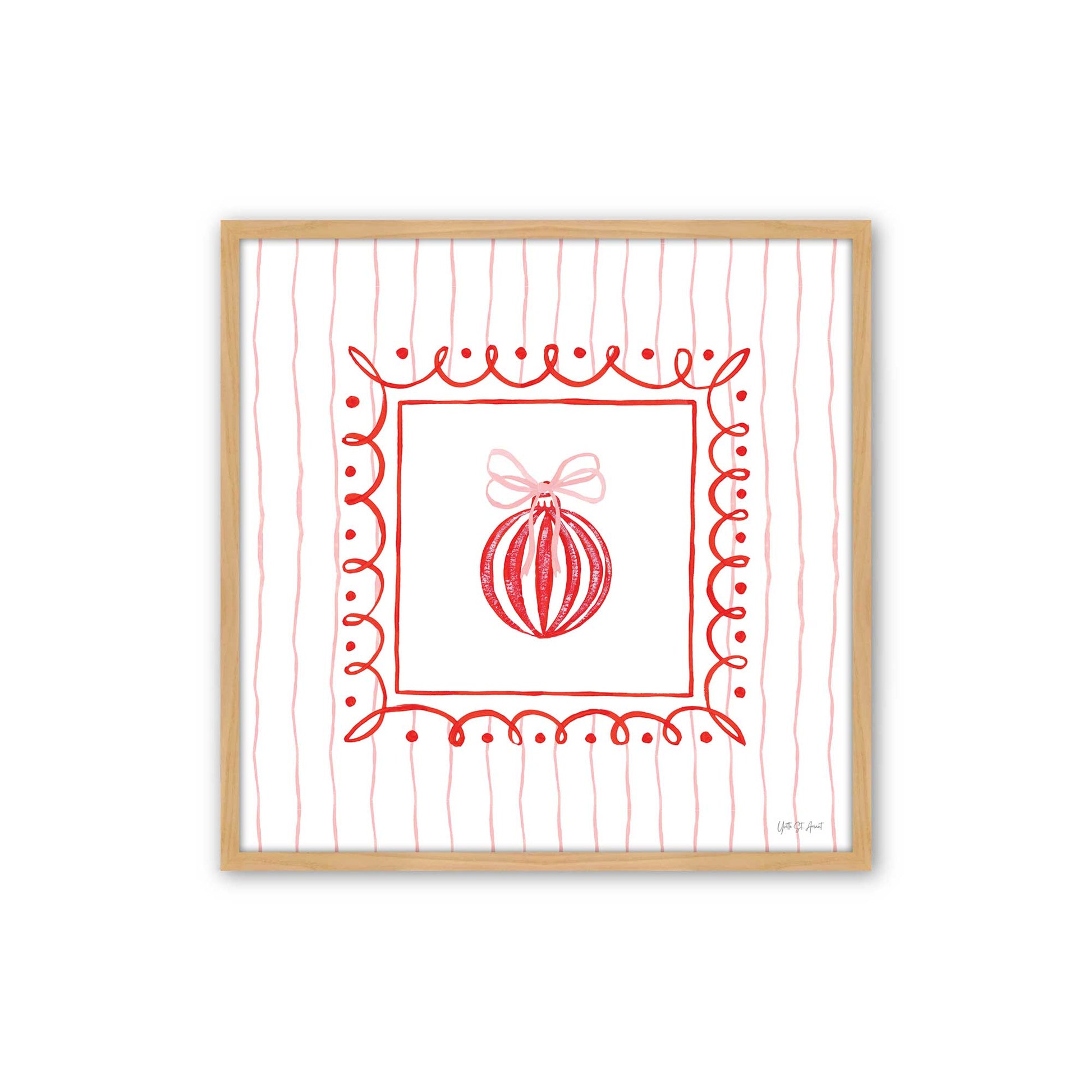 [Color:Espresso], Picture of art in a Espresso frame