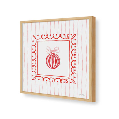 [Color:Espresso], Picture of art in a Espresso frame of the corner