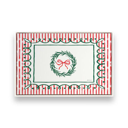 [Color:Opaque White], Picture of art in a White frame