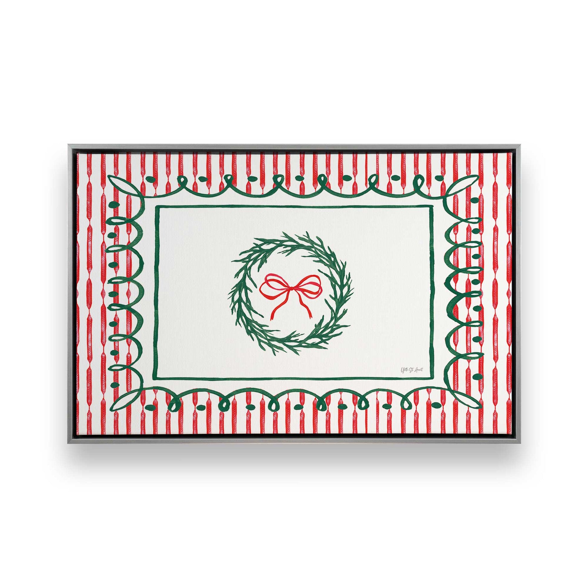 [Color:Polished Chrome], Picture of art in a Polished Chrome frame