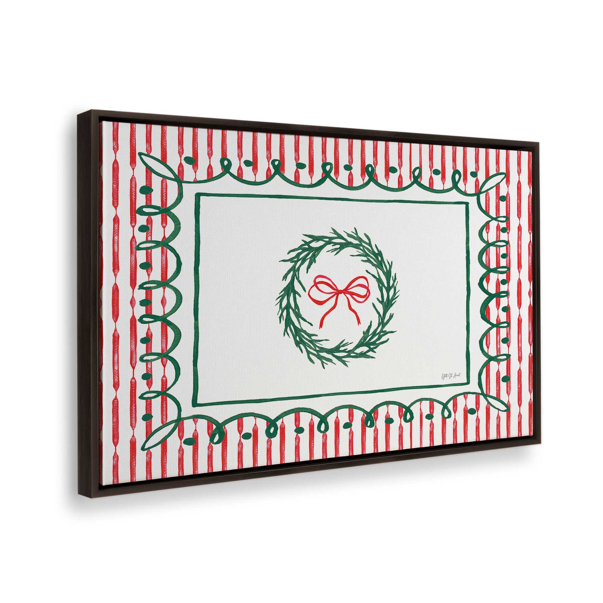 [Color:Espresso], Picture of the corner of the art