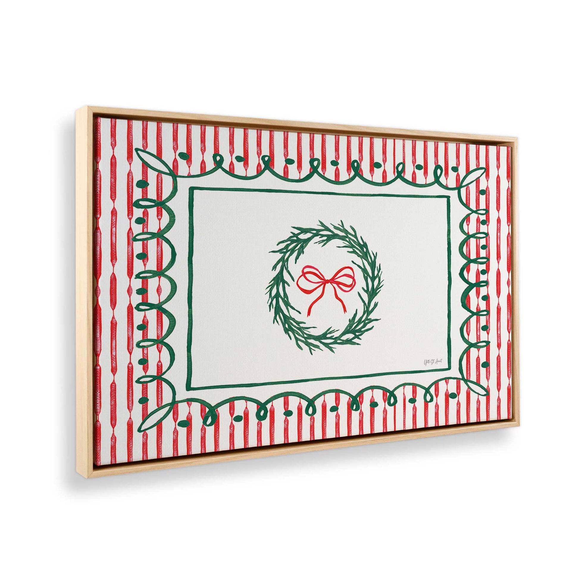 [Color:American Maple], Picture of the corner of the art