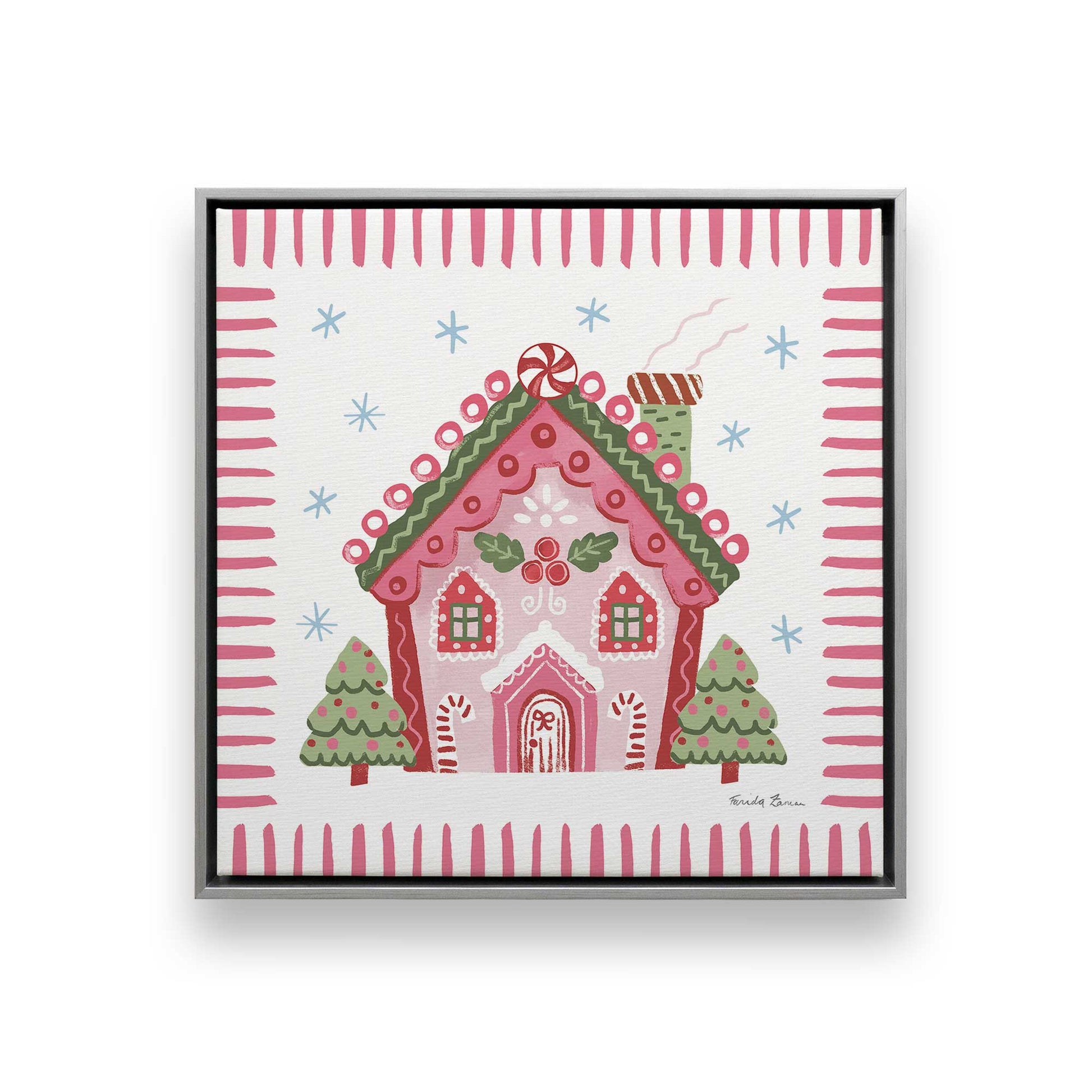 [Color:Polished Chrome], Picture of art in a Polished Chrome frame