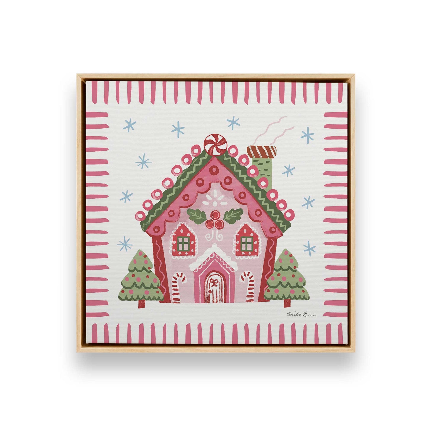 [Color:American Maple], Picture of art in a American Maple frame