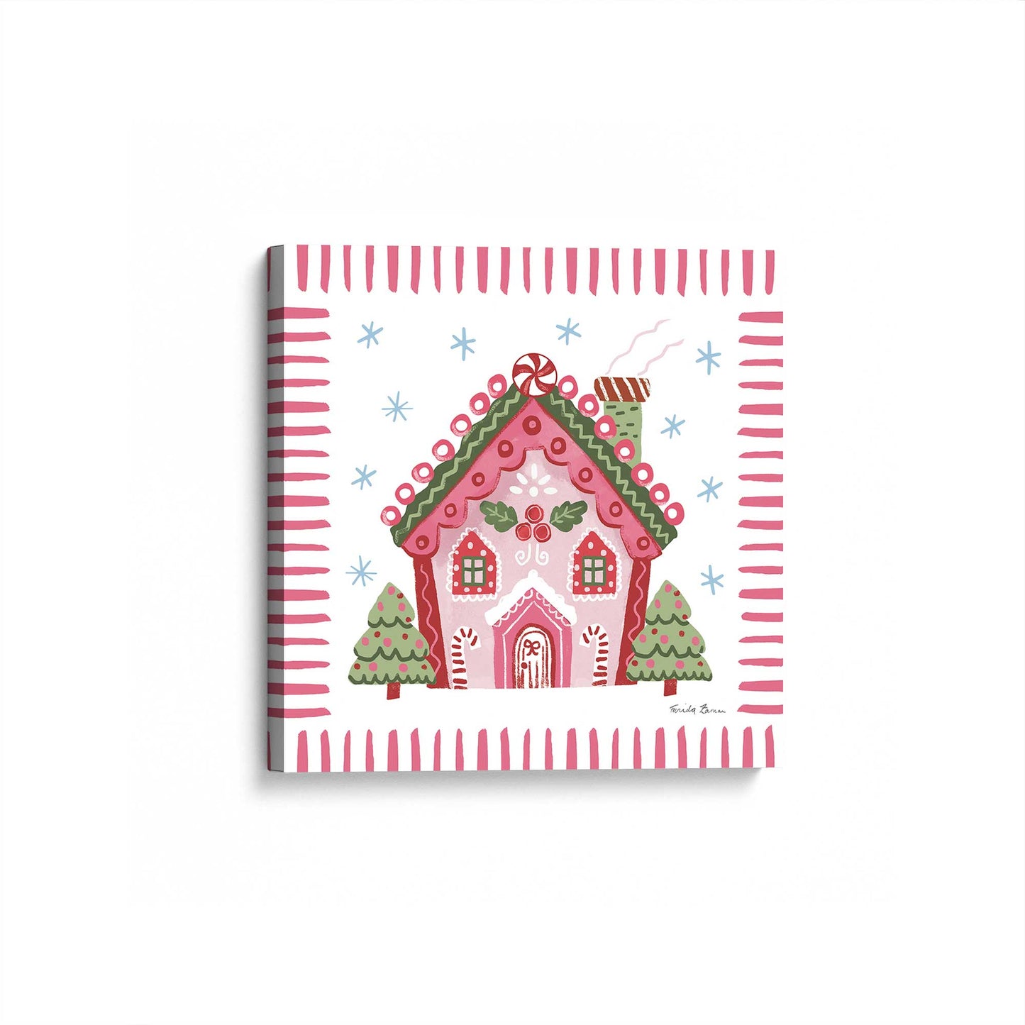 [Color:Stretched Canvas], Picture of art at an angle