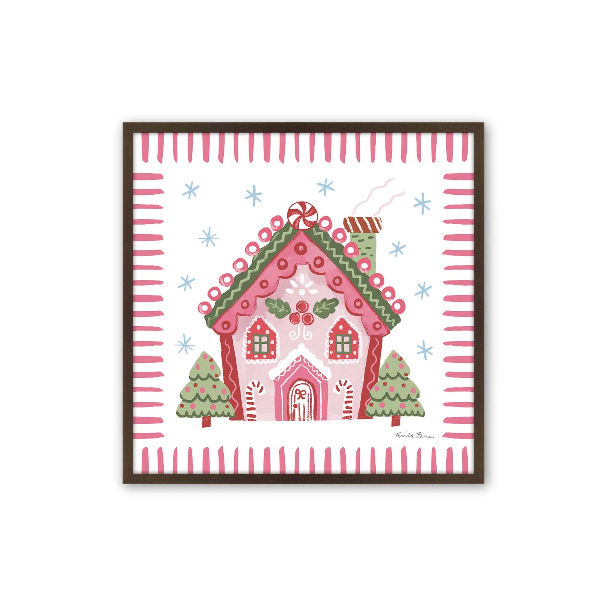 [Color:Espresso], Picture of art in a Espresso frame