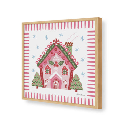 [Color:Espresso], Picture of art in a Espresso frame of the corner