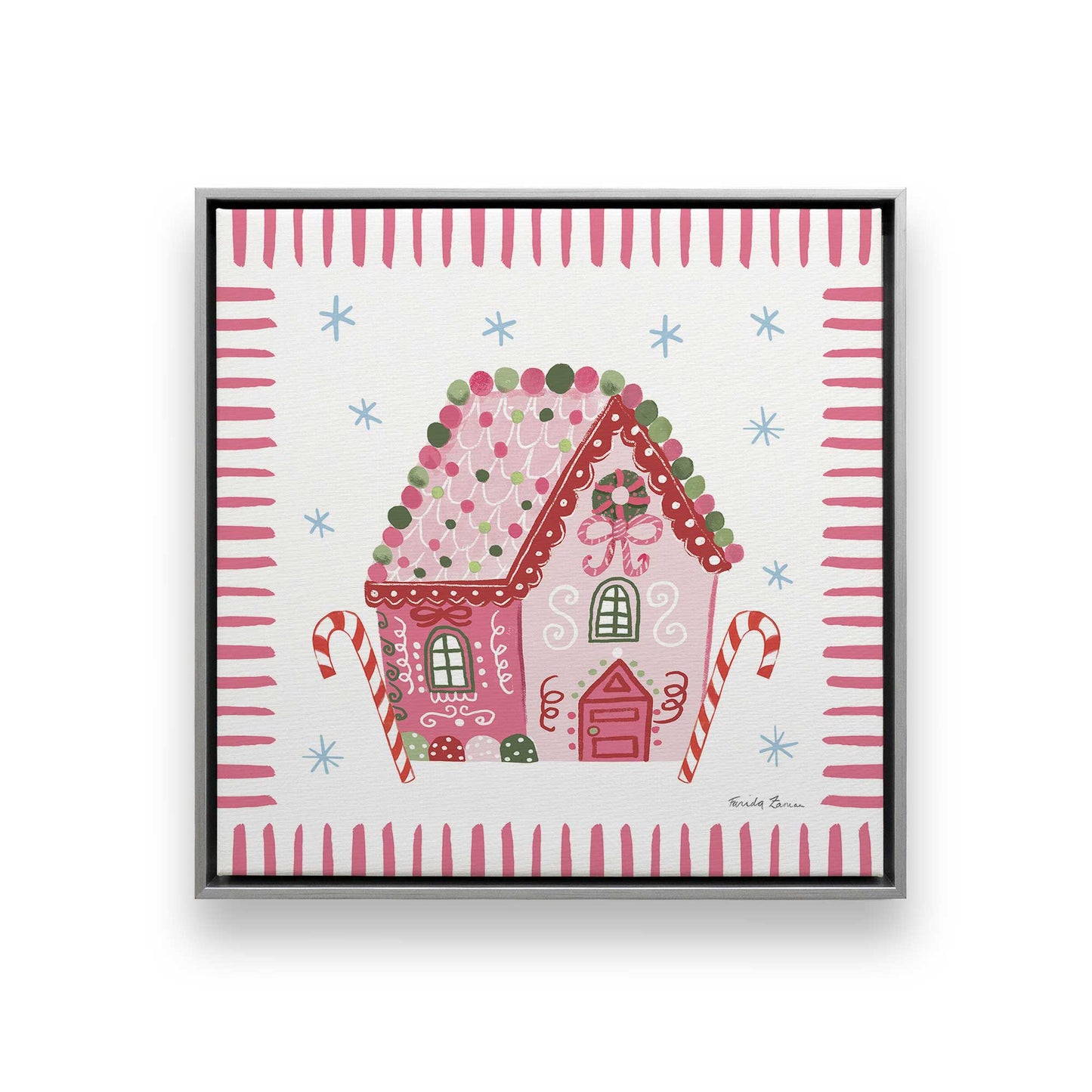 [Color:Polished Chrome], Picture of art in a Polished Chrome frame