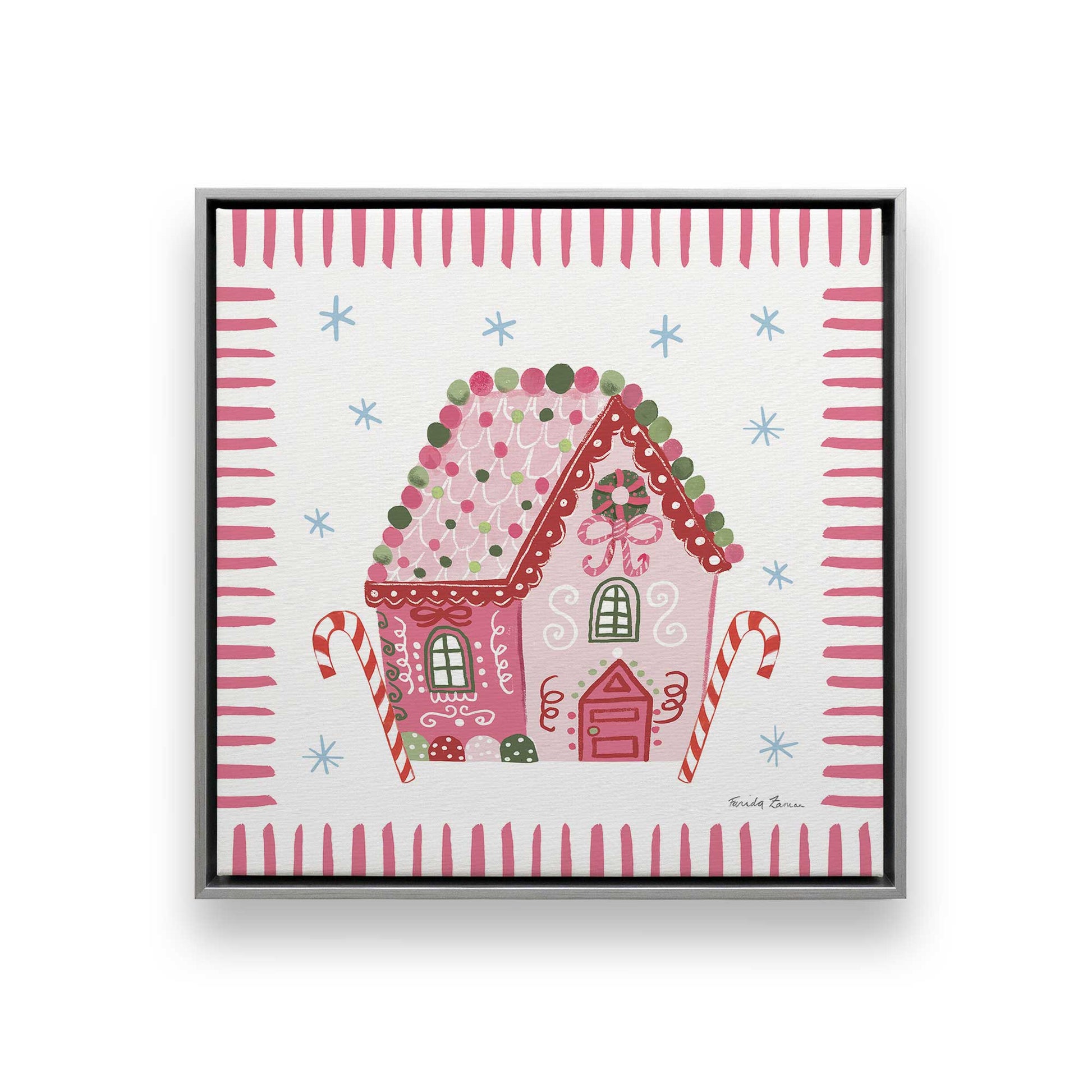 [Color:Polished Chrome], Picture of art in a Polished Chrome frame